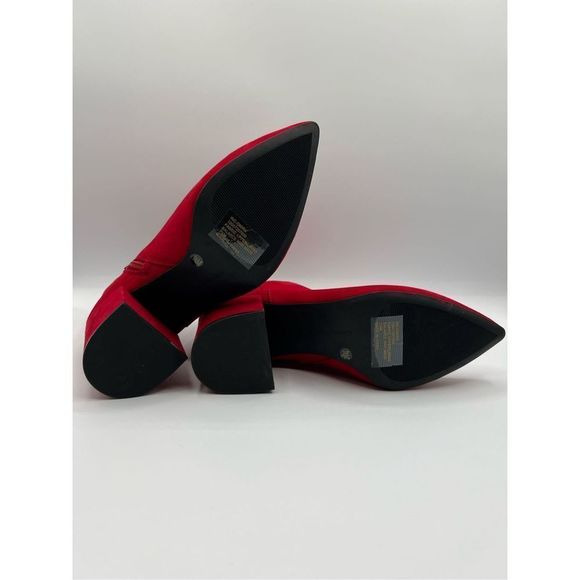 INC international Red Booties 7.5M - Picture 2 of 6